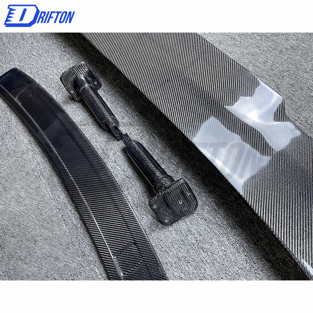 PPI-Style Carbon Fiber Spoiler With Base For Audi R8 2008-2013