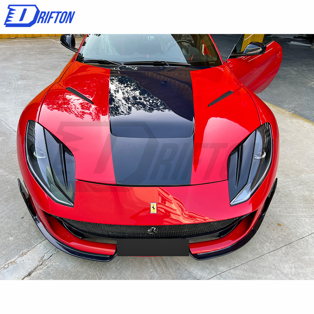 MSY Style Dry Carbon Fiber Front Lip For Ferrari 812 2017-2018