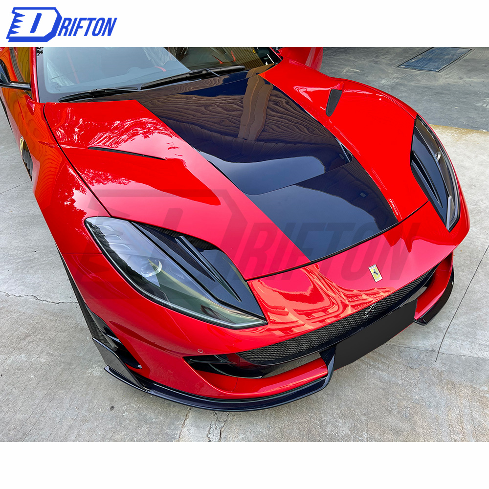 MSY Style Dry Carbon Fiber Front Lip For Ferrari 812 2017-2018