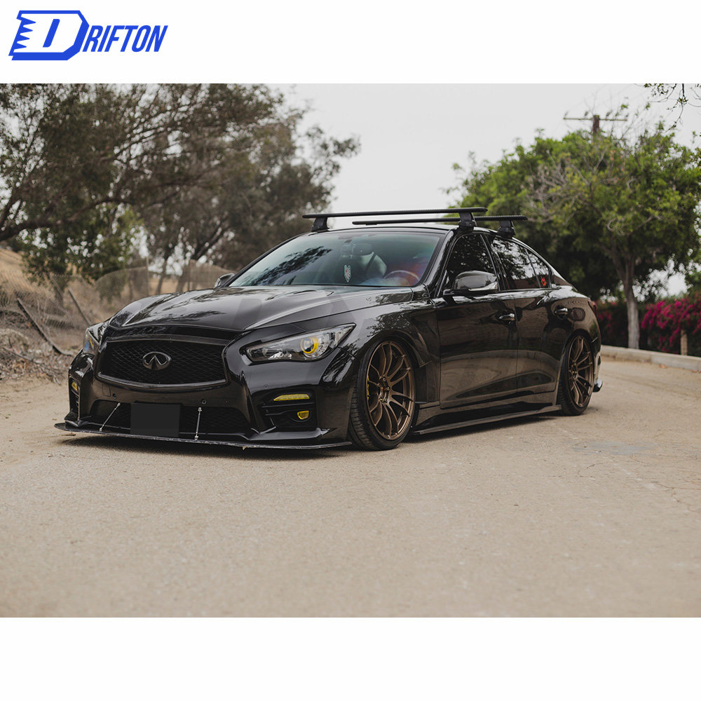 Vents Style Forged Carbon Fiber Fender For INFINITI Q50 2014-2021