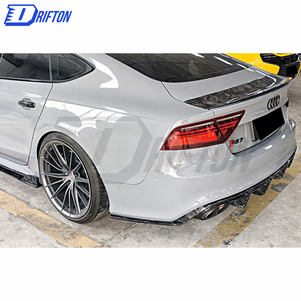 WS Style Dry Forged Carbon Fiber Aero Kit For Audi RS7