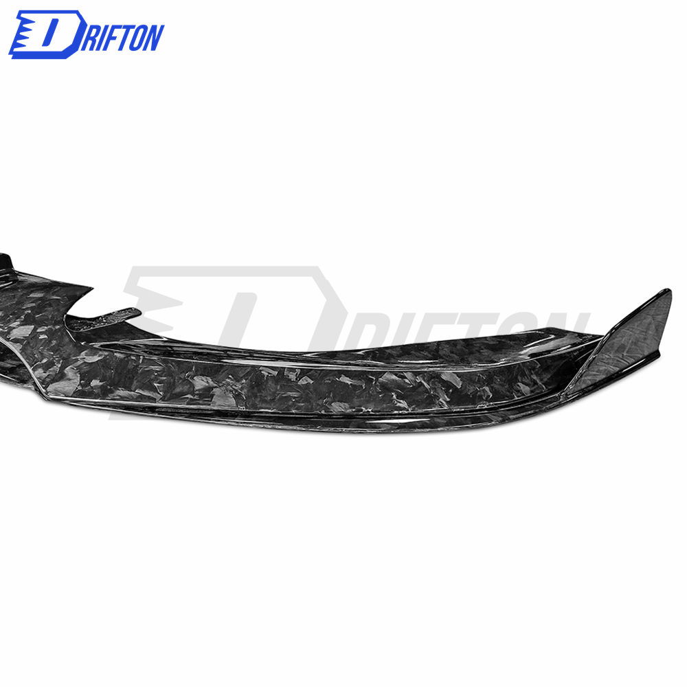 WS Style Dry Forged Carbon Fiber Front Lip For Audi RS7