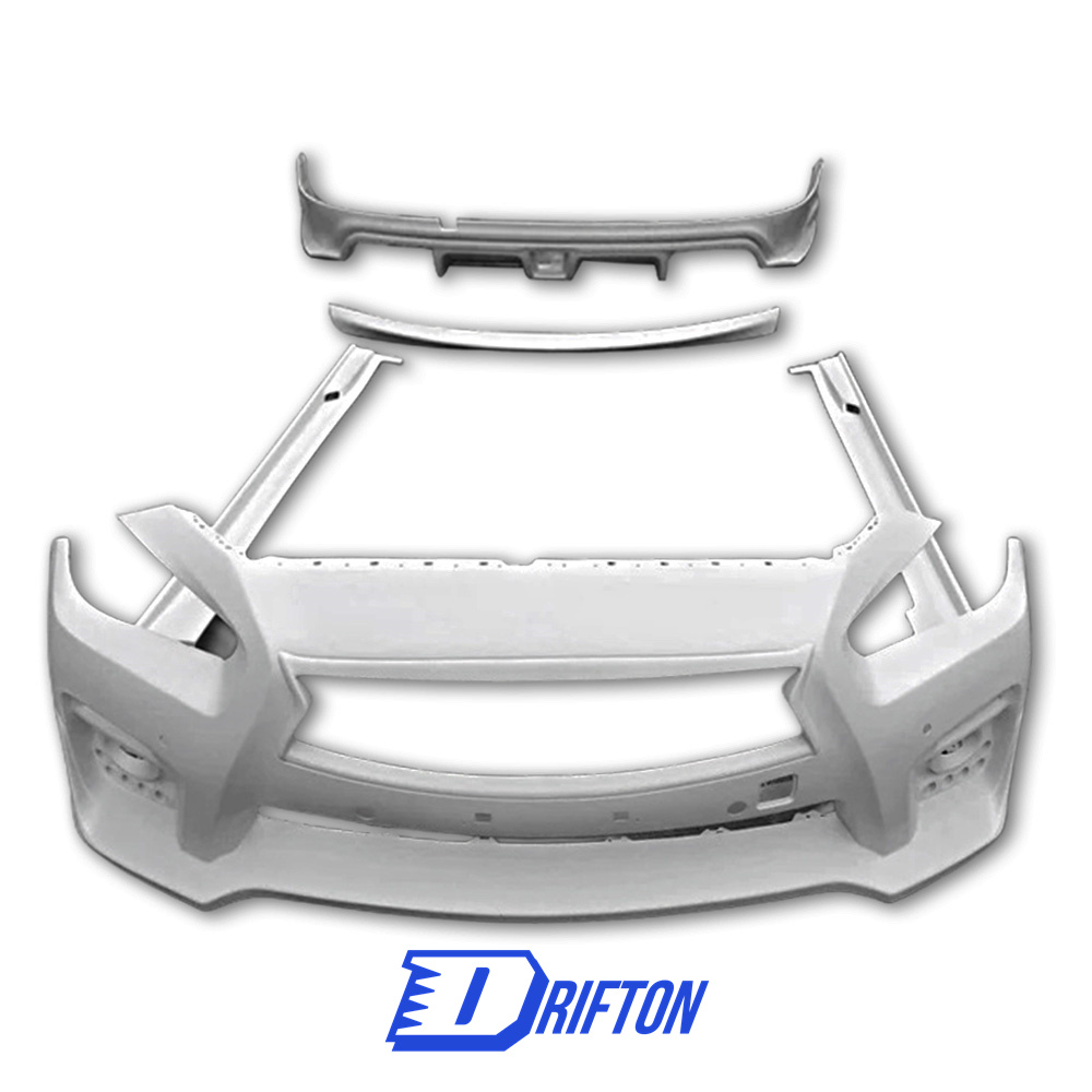 Blitz Style Glass Fiber Body Kit (With LED) For INFINITI Q50 2014-2021