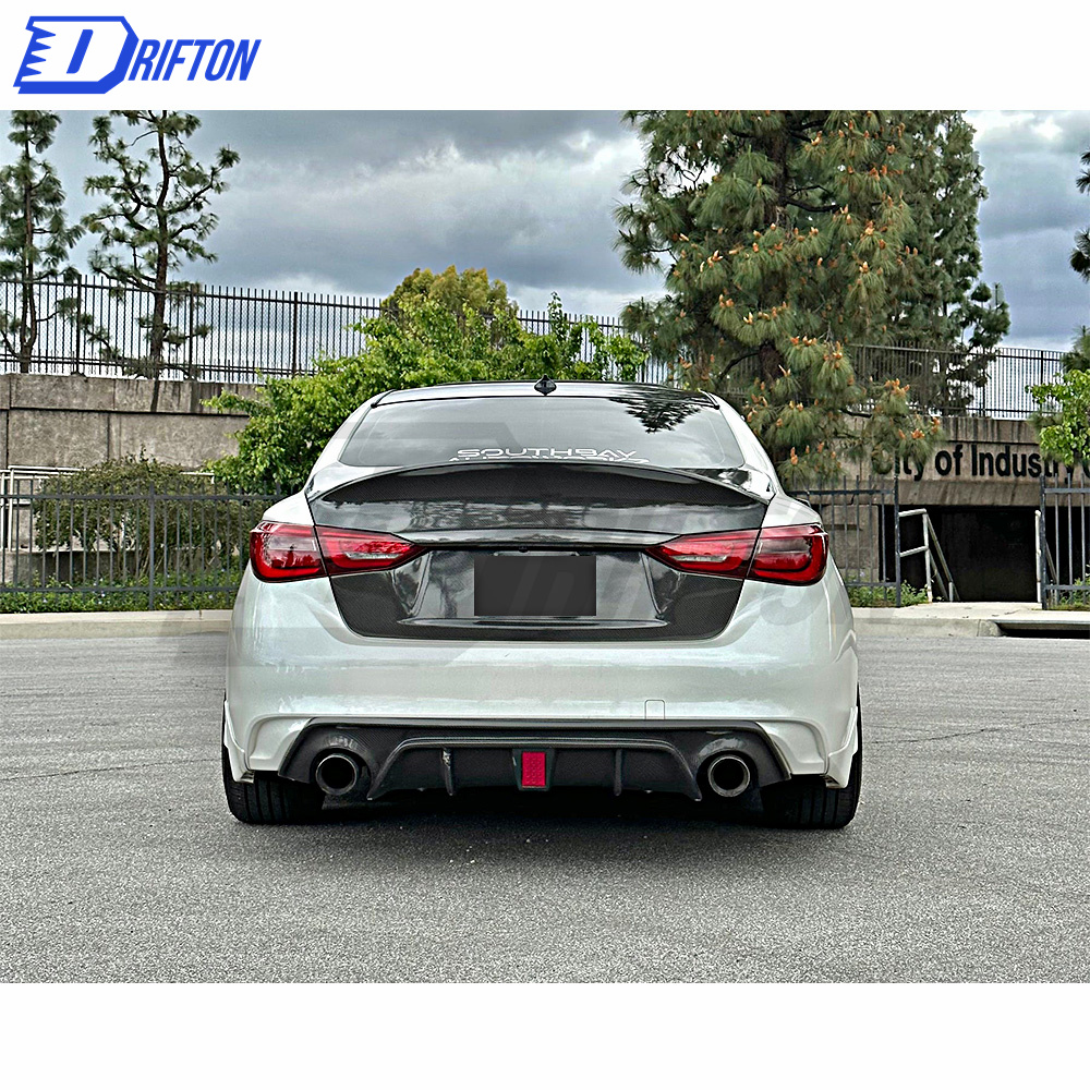 CSL Style Carbon Fiber Trunk For INFINITI Q50 2018-2021