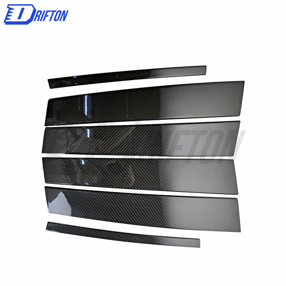 Carbon Fiber A B C Pillar Cover For INFINITI Q50 2014-2021