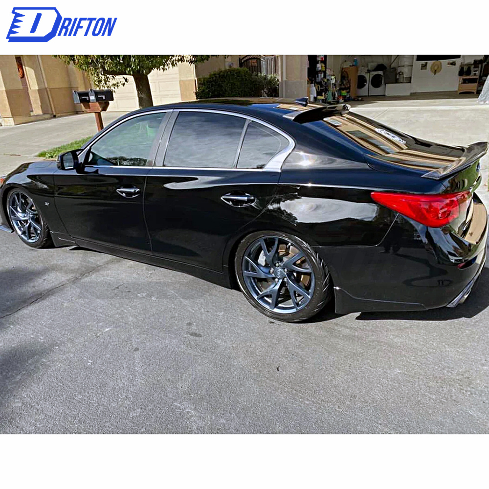 Carbon Fiber A B C Pillar Cover For INFINITI Q50 2014-2021