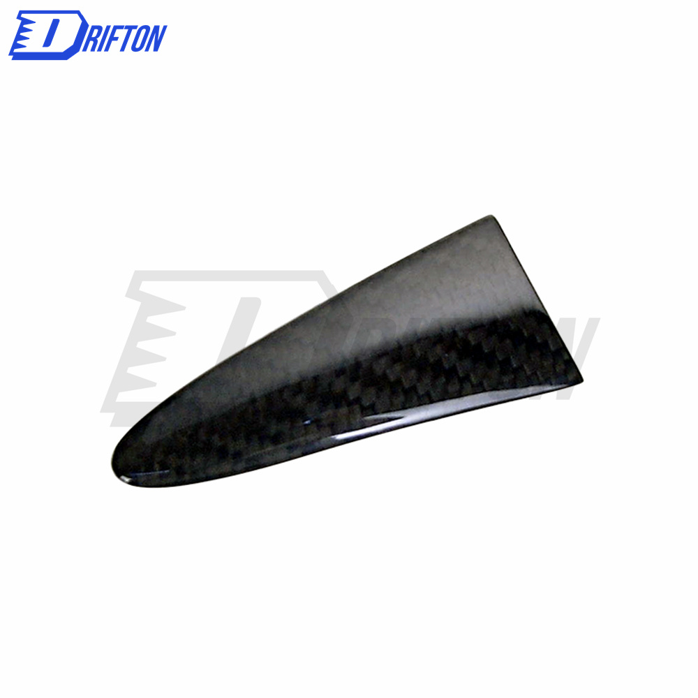 Carbon Fiber Steering Wheel Cover Trim For INFINITI Q50 2014-2017