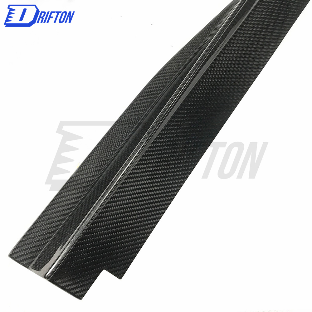 OKing Style Dry Carbon Fiber Side Skirt For Lamborghini Huracan LP610-4 LP580 2014-2018