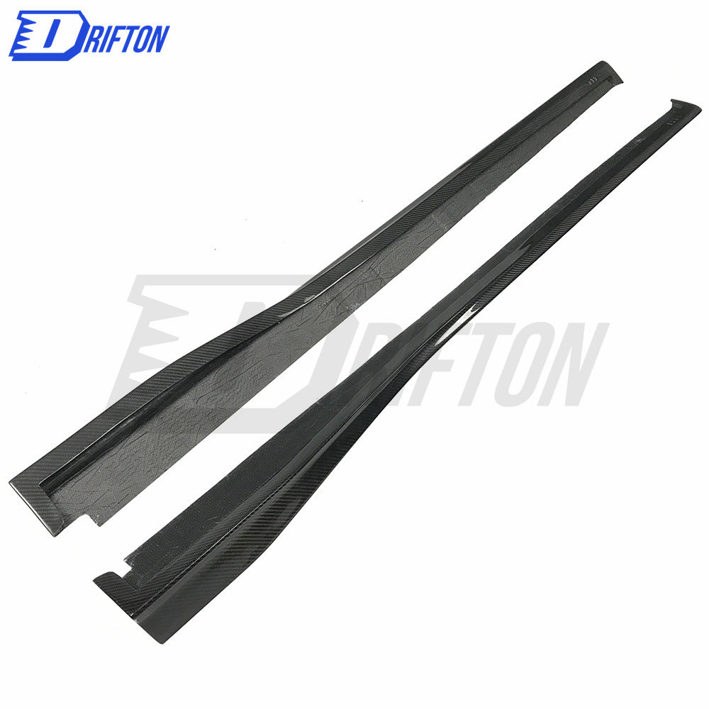 OKing Style Dry Carbon Fiber Side Skirt For Lamborghini Huracan LP610-4 LP580 2014-2018