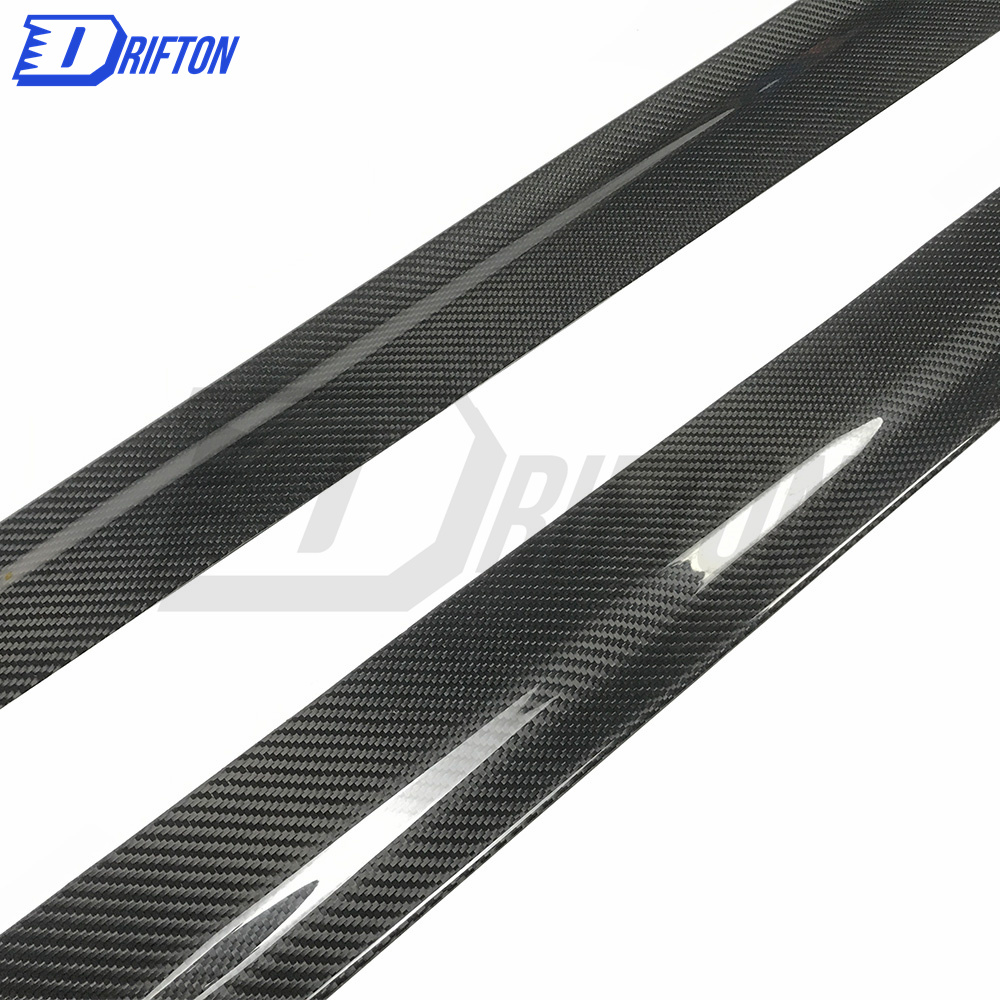 OKing Style Dry Carbon Fiber Side Skirt For Lamborghini Huracan LP610-4 LP580 2014-2018