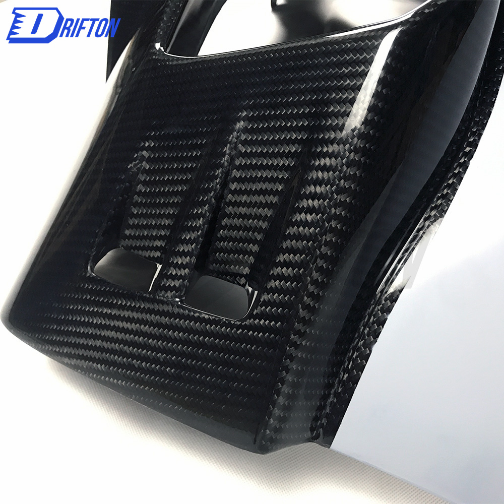 OKing Style Half Dry Carbon Fiber Rear Bumper For Lamborghini Huracan LP610-4 LP580 2014-2018