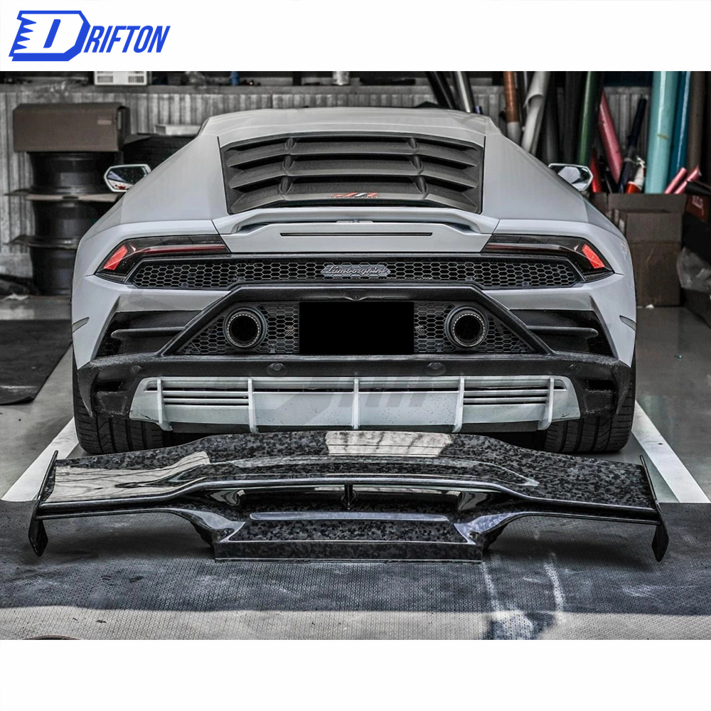 Vorsteiner STO Style Forged Dry Carbon Fiber Rear Spoiler For Lamborghini Huracan LP580 LP610 EVO 2014-2018