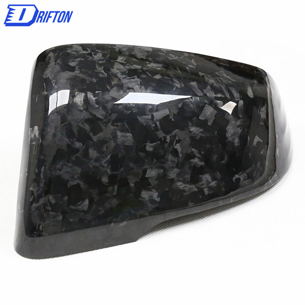 Dry Forged Carbon Fiber Mirror Caps (replacement) For Toyota Supra A90 2019-2020