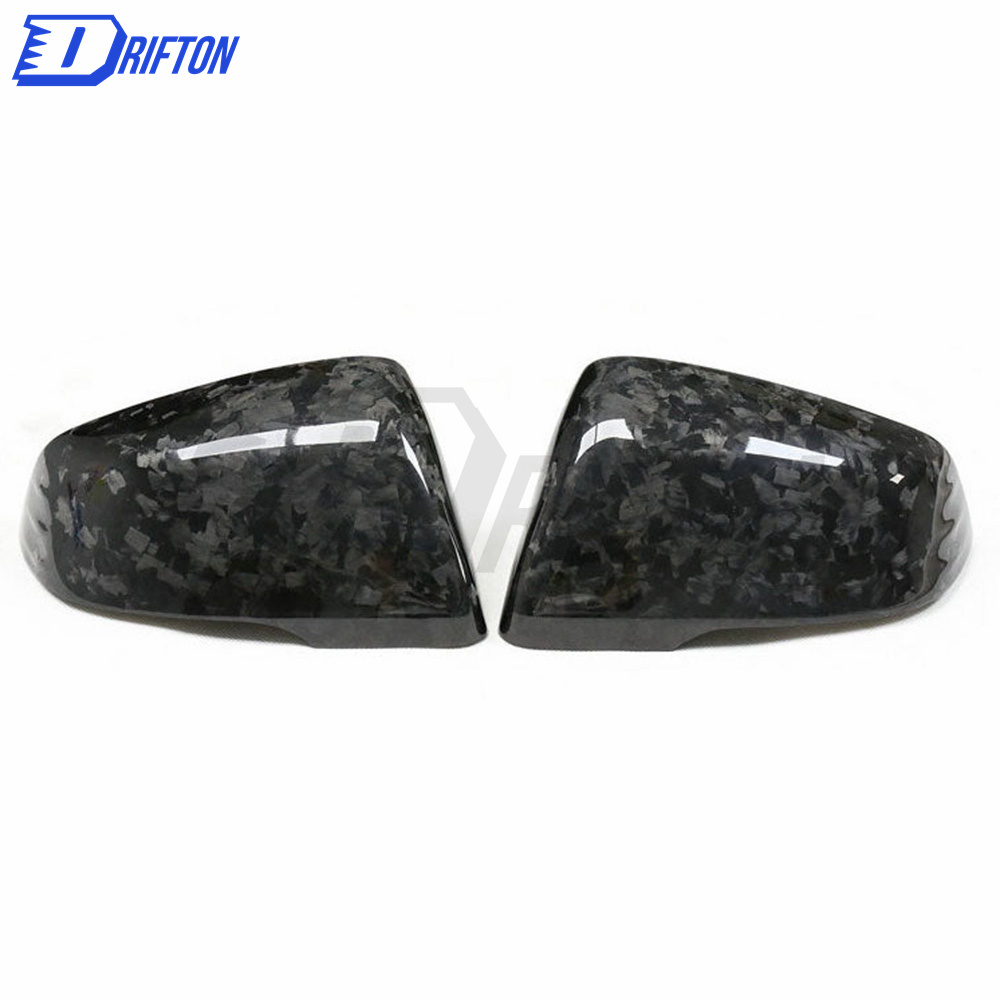 Dry Forged Carbon Fiber Mirror Caps (replacement) For Toyota Supra A90 2019-2020