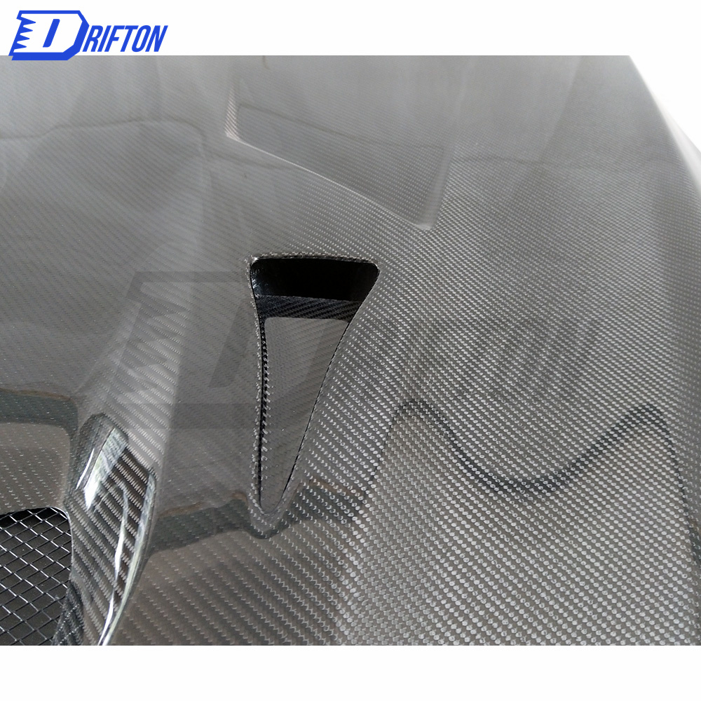 17Ver.Varis-Style Double Side Carbon Fiber Cooling Hood For Nissan R35 GTR 2017-2019