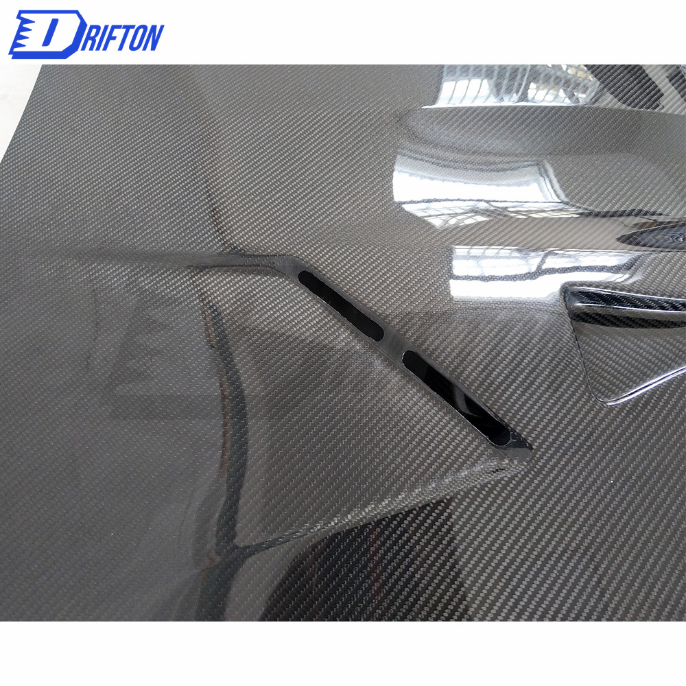17Ver.Varis-Style Double Side Carbon Fiber Cooling Hood For Nissan R35 GTR 2017-2019
