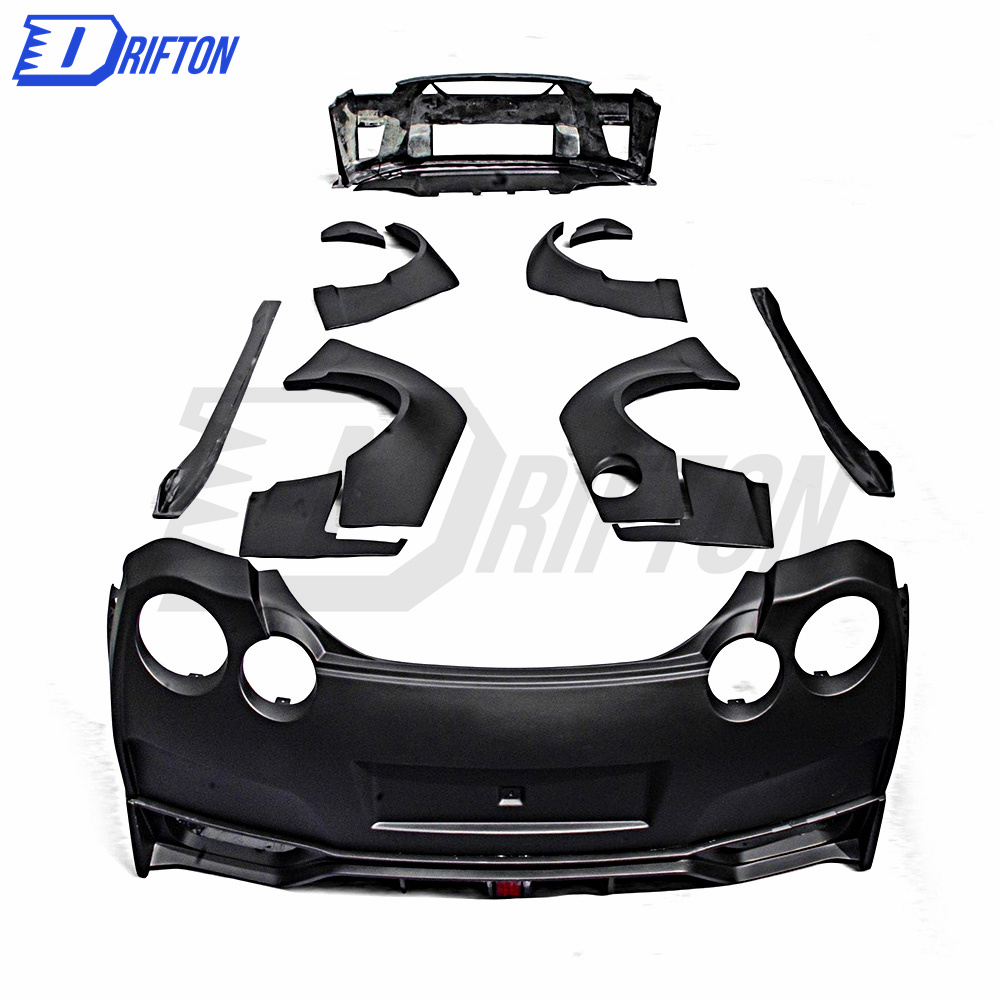 CMST Style Half Carbon Fiber Rear Bumper For Nissan R35 GTR 2008-2021