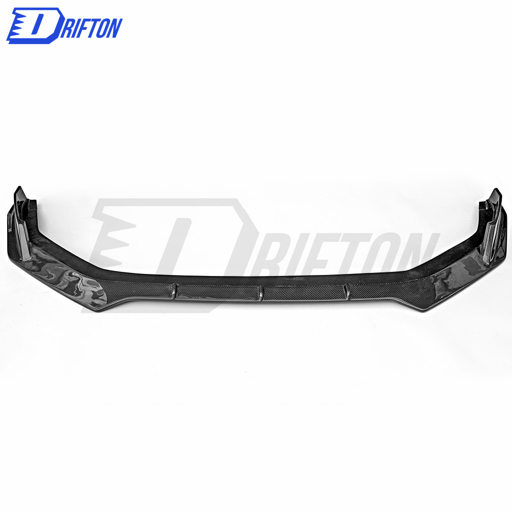 CMST V2 Style Half Carbon Fiber Front Lip (only for cmst front bumper ) For Nissan R35 GTR CMST FRONT BUMPER 2008-2016