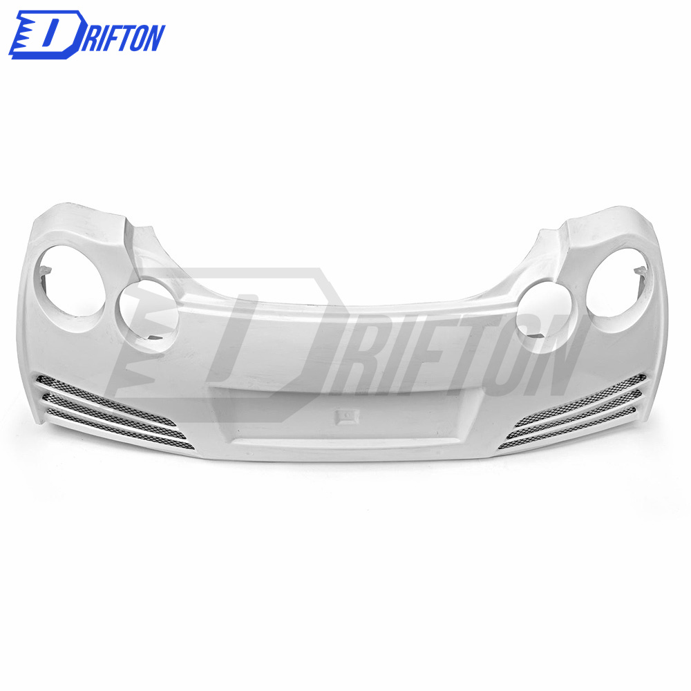 CMST V2 Style Half Carbon Fiber Rear Bumper With Diffuser For Nissan R35 GTR 2008-2016