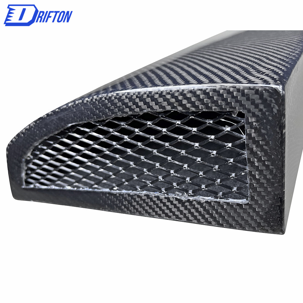 Carbon Fiber Roof Frame U Shape Scoop For Audi R8 2007-2015