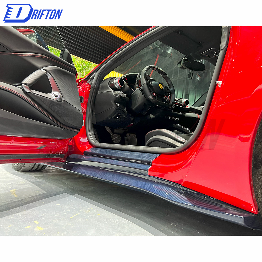 Dry Carbon Fiber Door Sills For Ferrari 812 2017-2018
