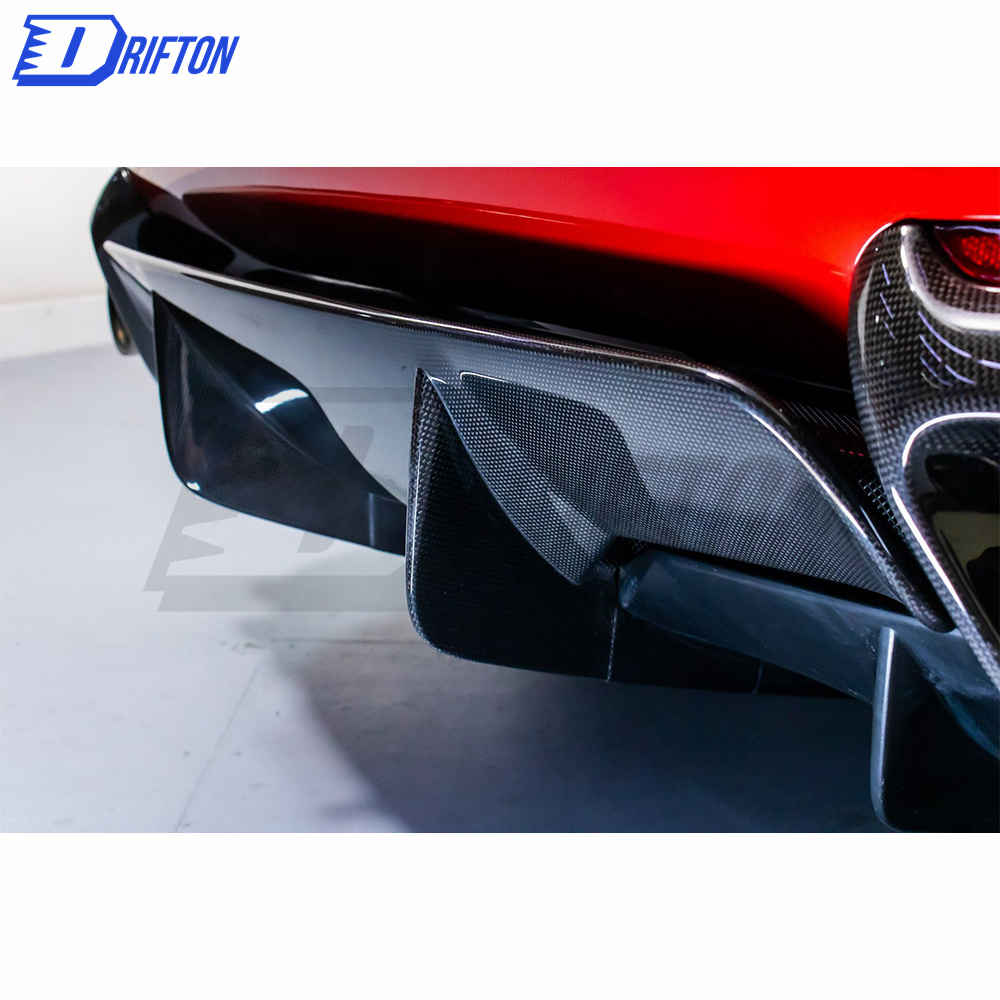 Dry Carbon Fiber Rear Bumper Spoiler For Ferrari 812 2017-2018
