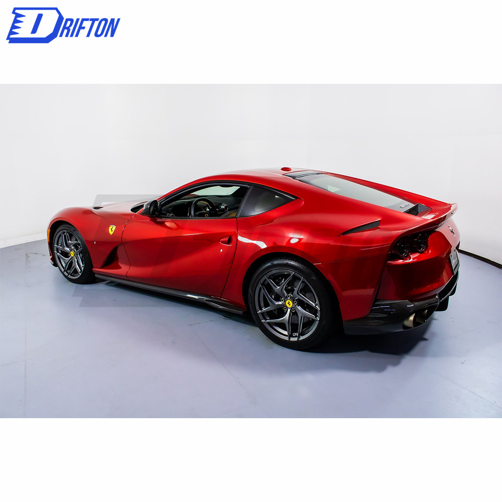 Dry Carbon Fiber Rear Bumper Spoiler For Ferrari 812 2017-2018
