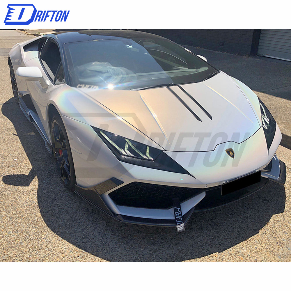 MAD Style Carbon Fiber Front Bumper Splitter For Huracan LP610-4 2014-2017