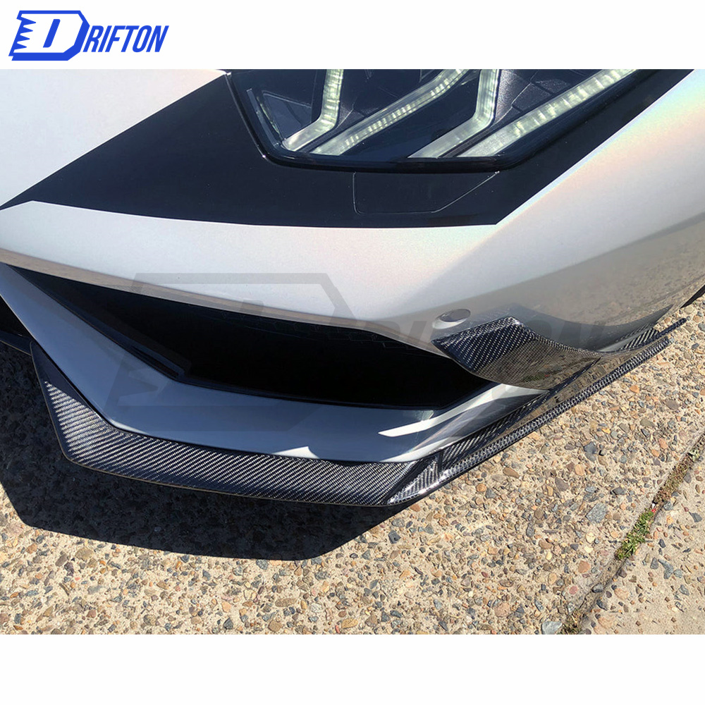 MAD Style Carbon Fiber Front Bumper Splitter For Huracan LP610-4 2014-2017