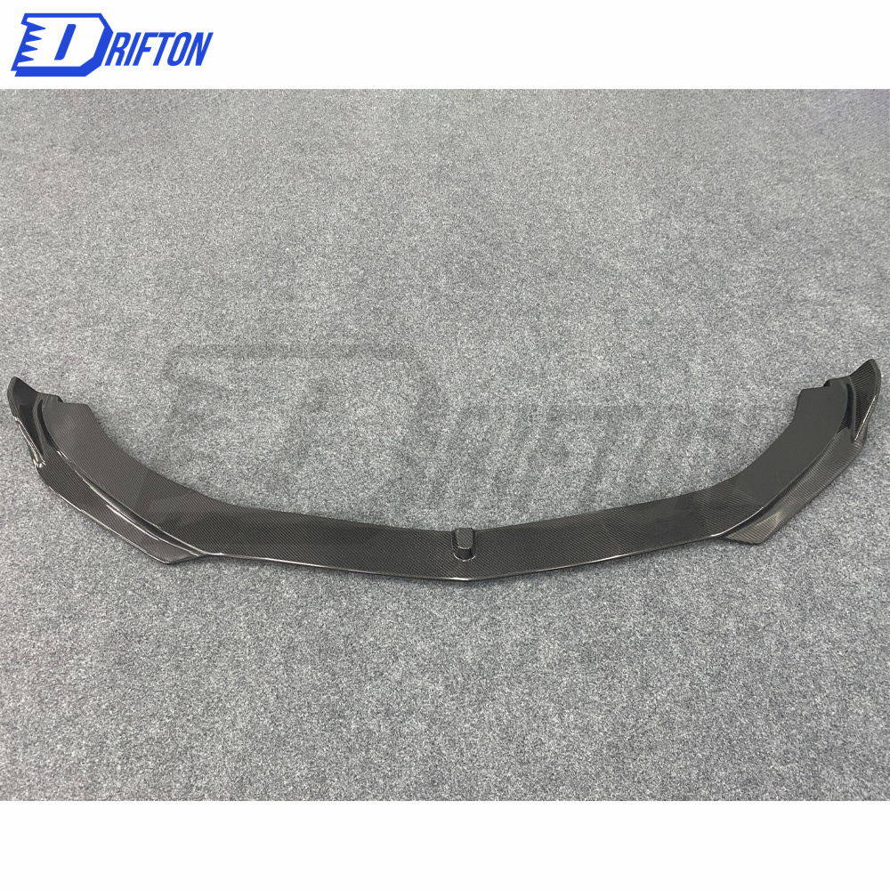 C Style Carbon Fiber Front Lip For Alfa Romeo Giulia Base Ti 2016-2018