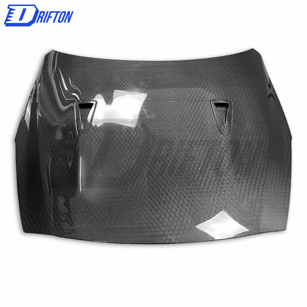 OEM-Style Carbon Fiber Honeycomb Weave Hood For Nissan R35 GTR 2008-2016