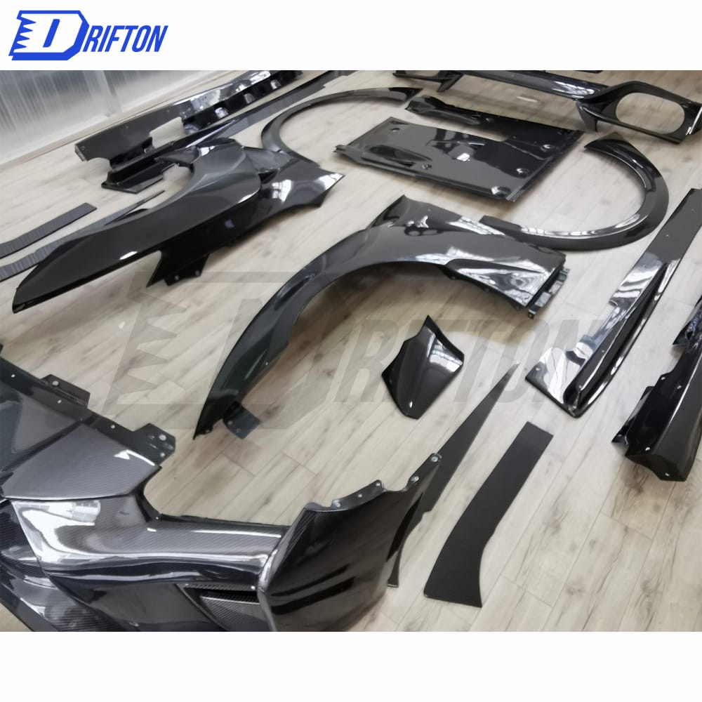 Varis MY19 Style Full Carbon Fiber Car Body Kit For Nissan R35 GTR 2017-2019