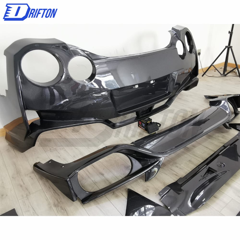 Varis MY19 Style Full Carbon Fiber Car Body Kit For Nissan R35 GTR 2017-2019