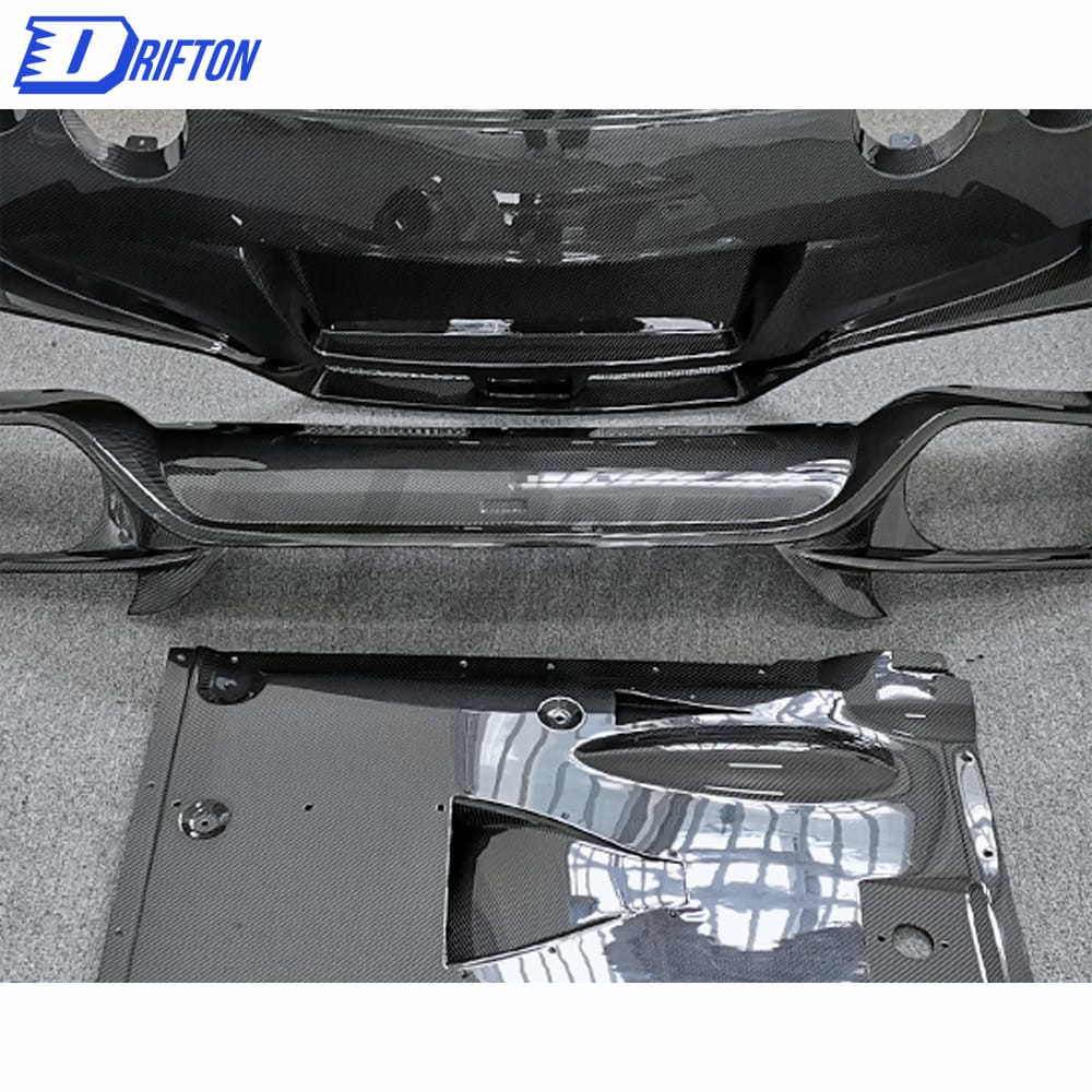 Varis MY19 Style Full Carbon Fiber Rear Bumper Assembly For Nissan R35 GTR 2017-2019