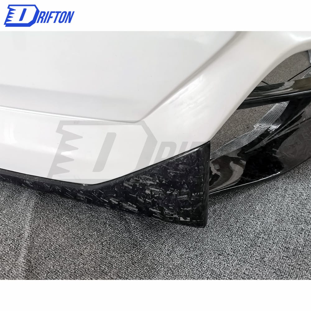 Varis MY19 Style Partial Forged Carbon Fiber Rear Bumper Assembly For Nissan R35 GTR 2017-2019