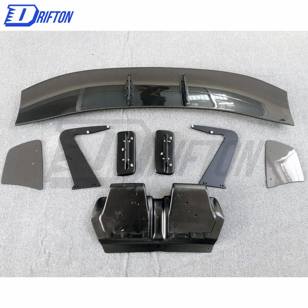Voltex Type-7 Swan Neck Style Carbon Fiber GT Spoiler 1600mm For Nissan R35 GTR 2008-2019