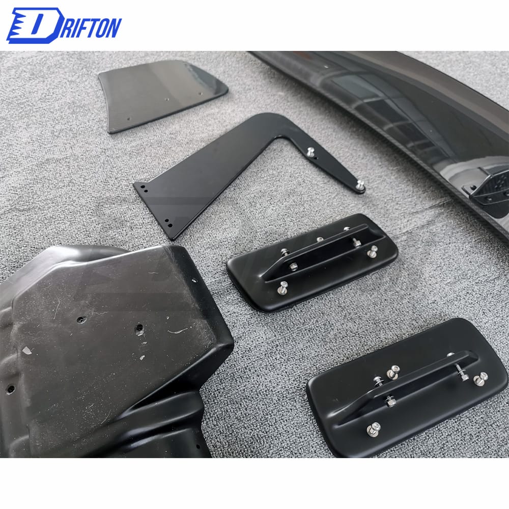 Voltex Type-7 Swan Neck Style Carbon Fiber GT Spoiler 1600mm For Nissan R35 GTR 2008-2019