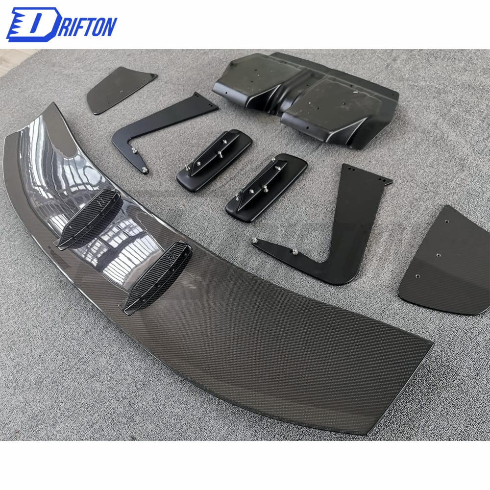 Voltex Type-7 Swan Neck Style Carbon Fiber GT Spoiler 1600mm For Nissan R35 GTR 2008-2019