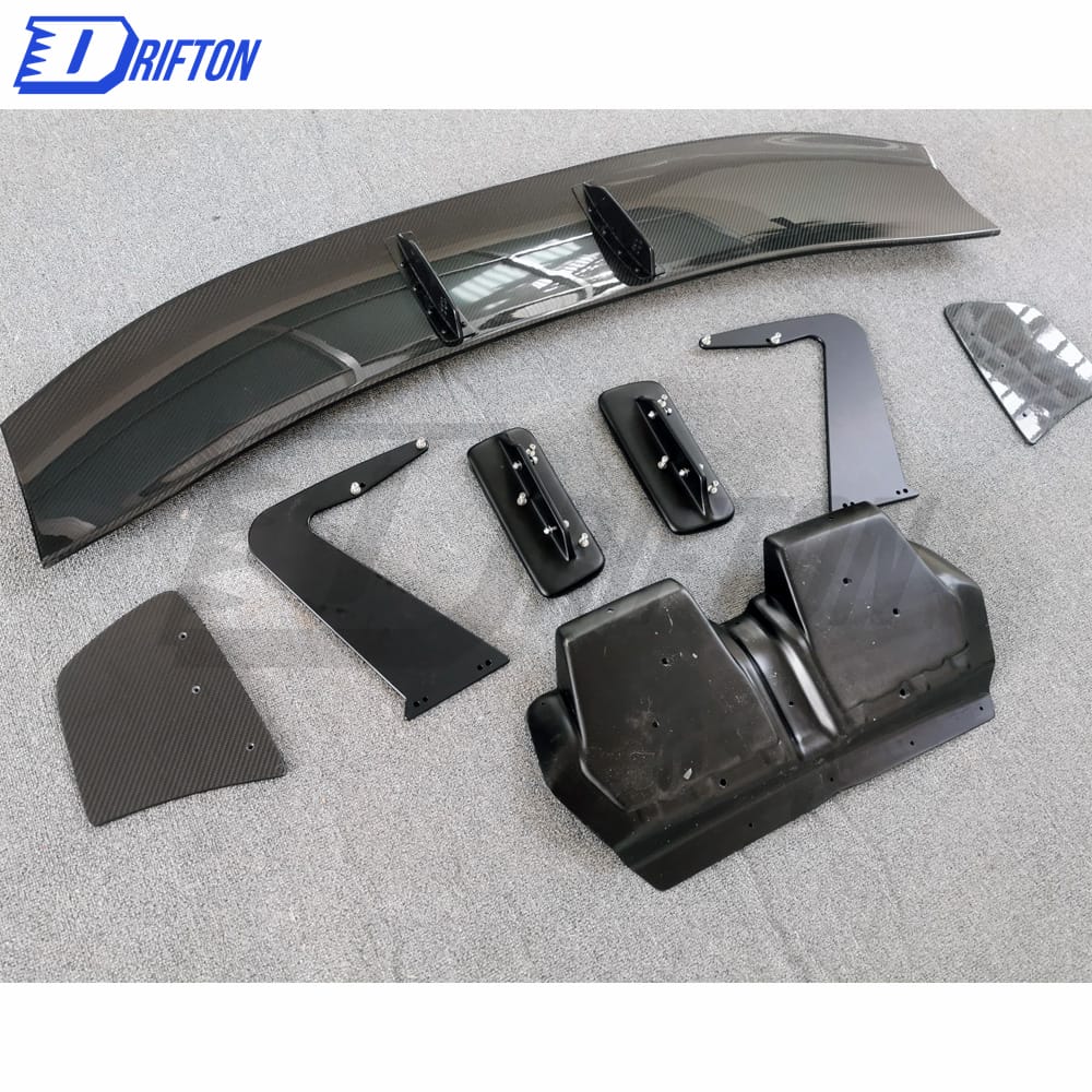 Voltex Type-7 Swan Neck Style Carbon Fiber GT Spoiler 1600mm For Nissan R35 GTR 2008-2019