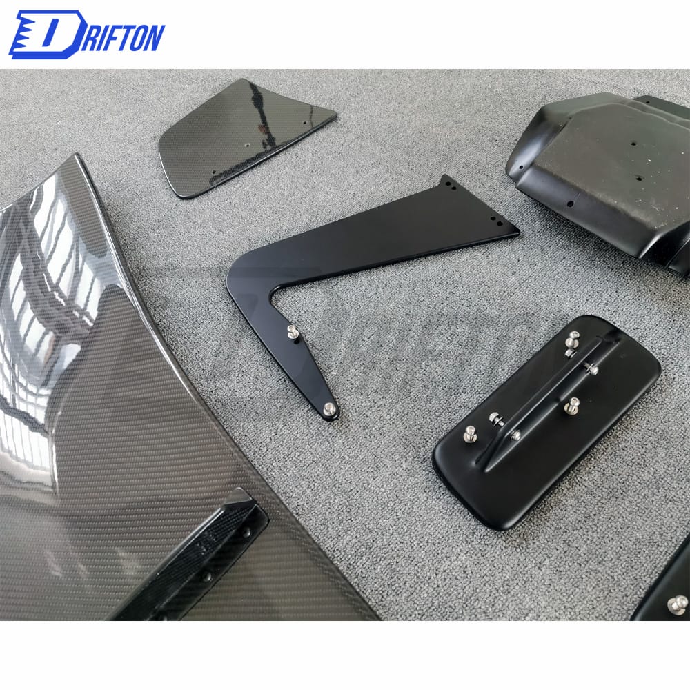 Voltex Type-7 Swan Neck Style Carbon Fiber GT Spoiler 1600mm For Nissan R35 GTR 2008-2019