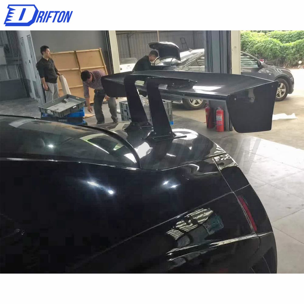 Voltex Type-7 Swan Neck Style Carbon Fiber GT Spoiler 1600mm For Nissan R35 GTR 2008-2019