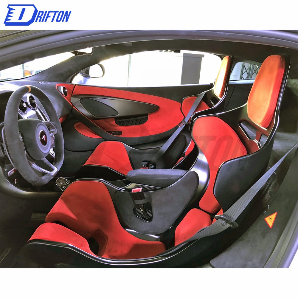 Universal Racing Seats MSO SENNA Style Dry Carbon Fiber Car Bucket Professional Ultra Light Sport Chair mclaren 720s 650s 570s gt bmw m3 m4 m5 m6 m8 x5m x6m c63 e63 amg gt53 gt63 supra m2 lamborghini huracan aventador urus