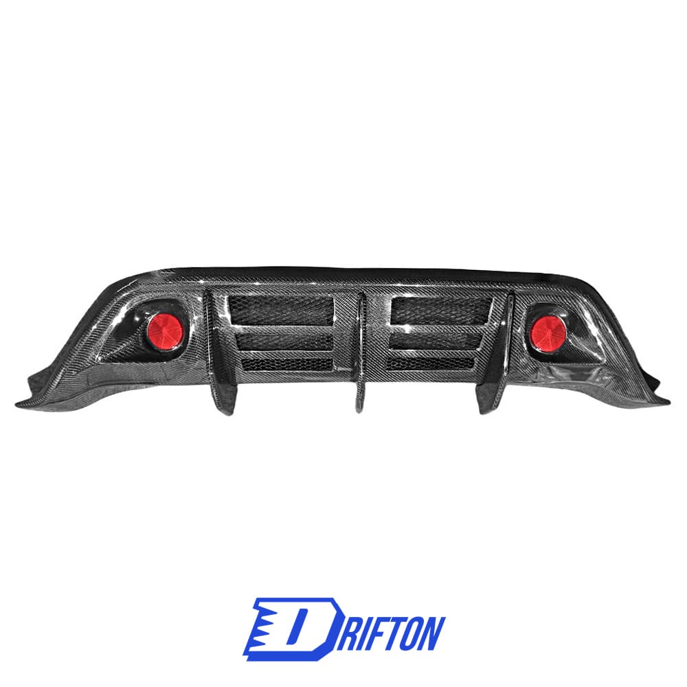 Wald Style Carbon Fiber Rear Diffuser For Nissan R35 GTR 2008-2016
