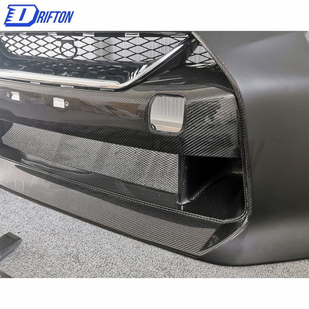 MY17 Style Half Carbon Fiber Front Bumper & Front Lip For Nissan R35 GTR 2008-2016
