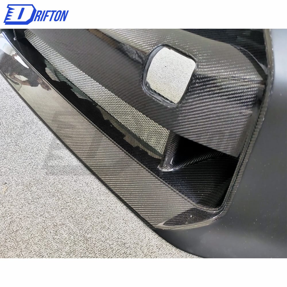 MY17 Style Half Carbon Fiber Front Bumper & Front Lip For Nissan R35 GTR 2008-2016