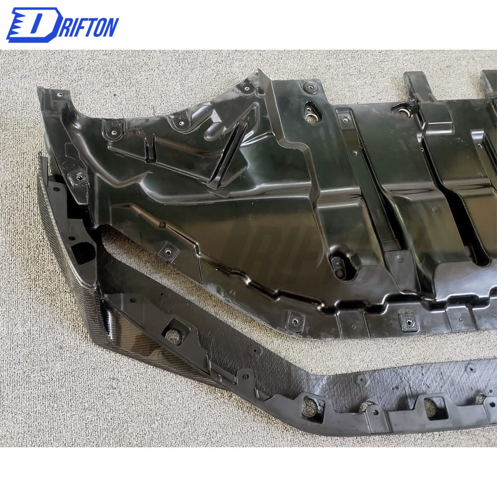 MY17 Style Half Carbon Fiber Front Bumper & Front Lip For Nissan R35 GTR 2008-2016