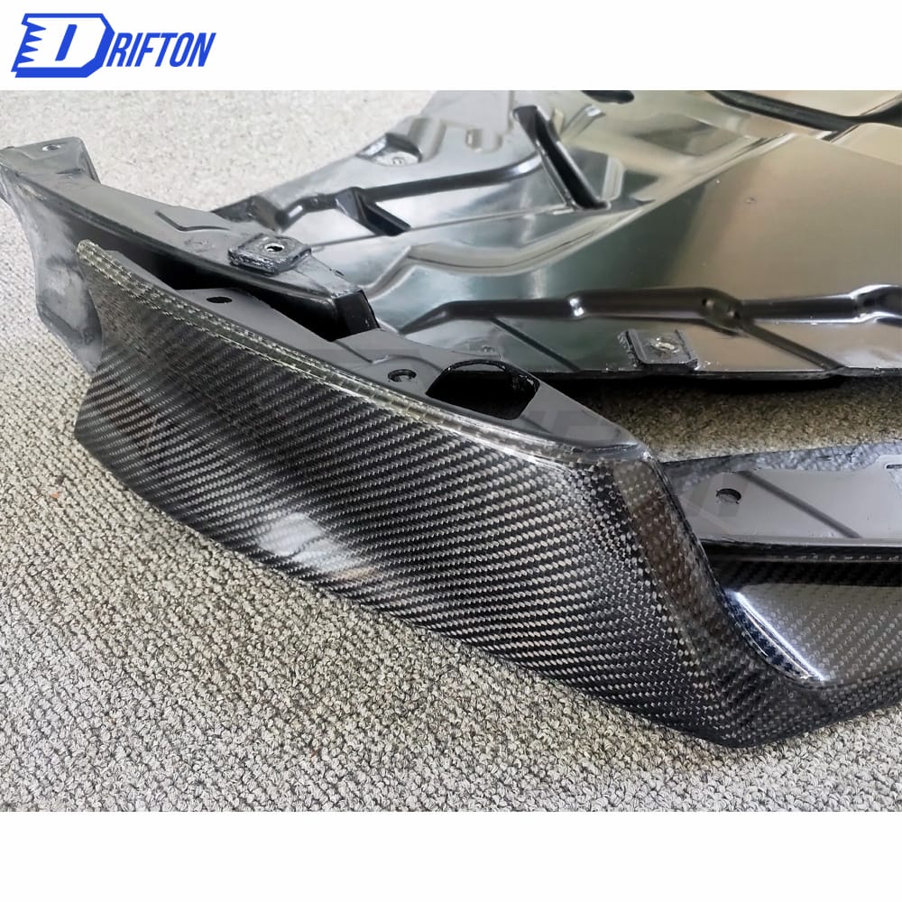 MY17 Style Half Carbon Fiber Front Bumper & Front Lip For Nissan R35 GTR 2008-2016