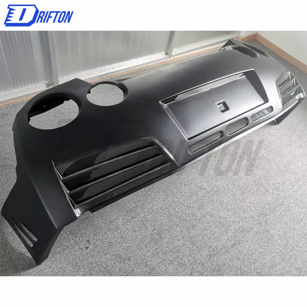 Varis MY13 Style Half Carbon Fiber Rear Bumper For Nissan R35 GTR 2017-2019