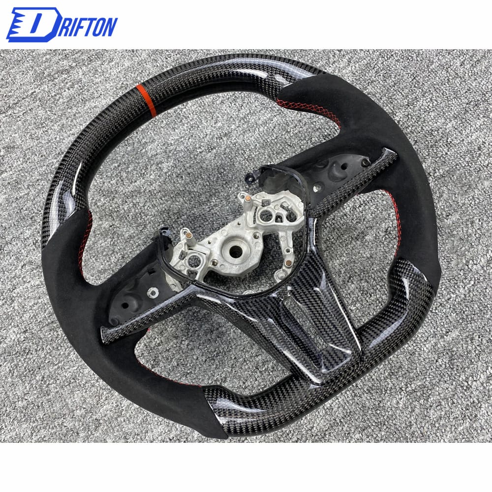 Customize Style Carbon Fiber Steering Wheel With Center Trim For Nissan R35 GTR 2017-2019