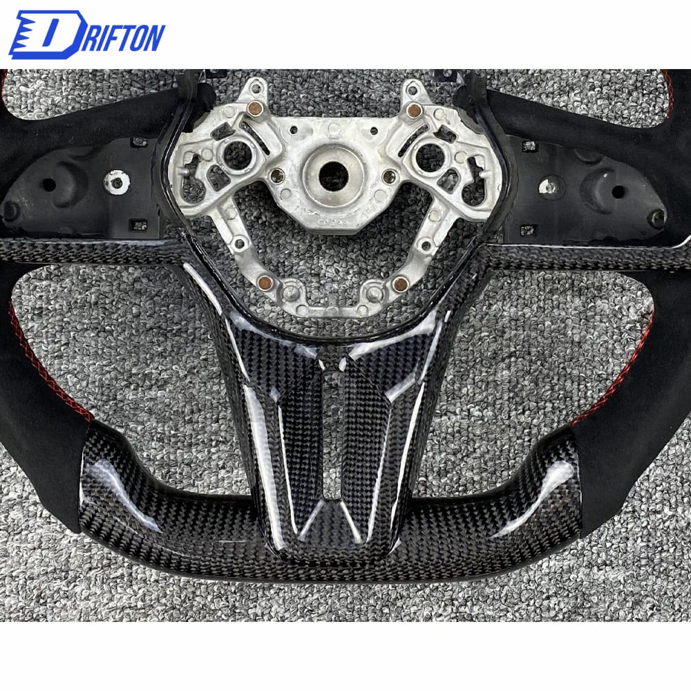 Customize Style Carbon Fiber Steering Wheel With Center Trim For Nissan R35 GTR 2017-2019